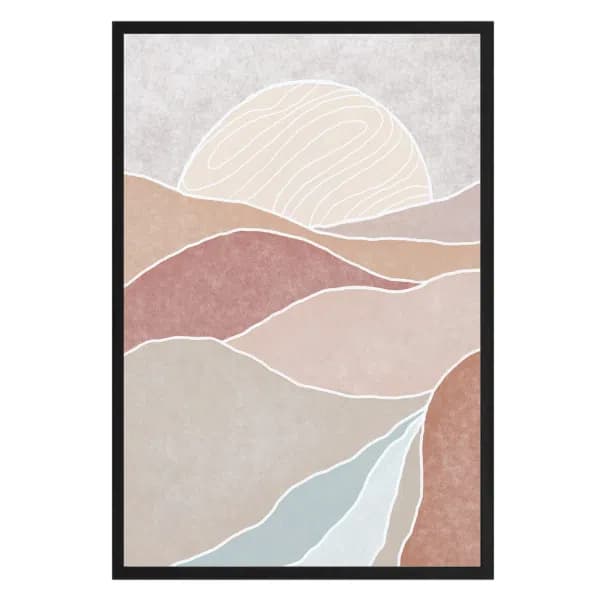 Abstracte Figuren Zon