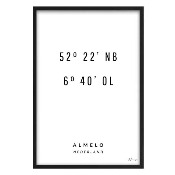 Coördinaten Almelo