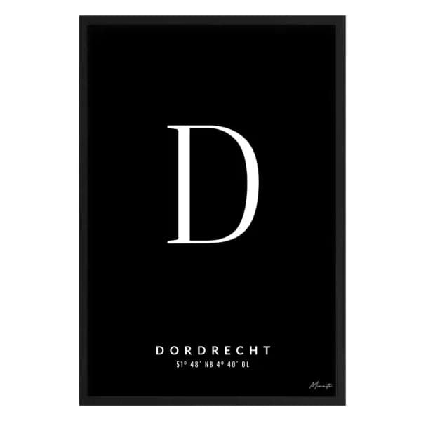 Letter D Dordrecht