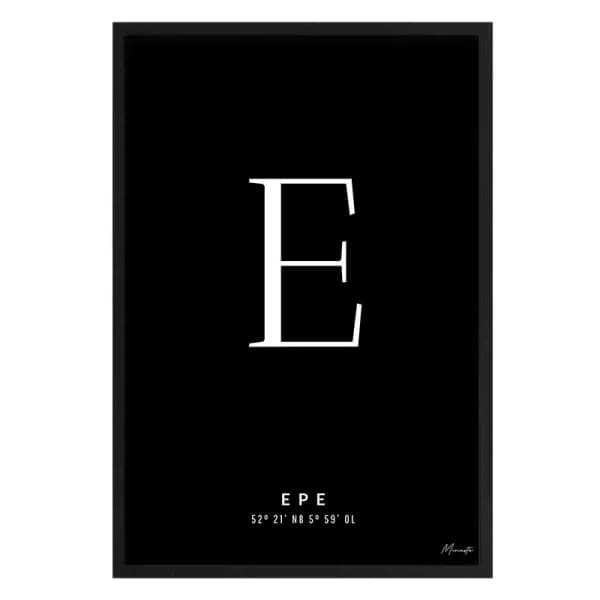 Letter E Epe