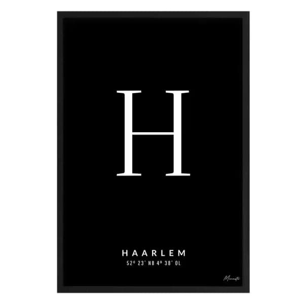 Letter H Haarlem