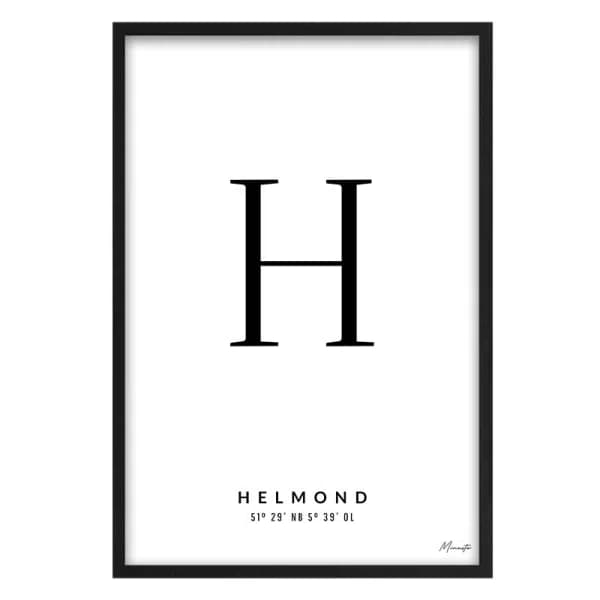 Letter H Helmond