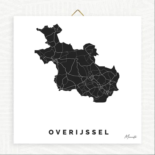 Tegeltje Provincie Overijssel