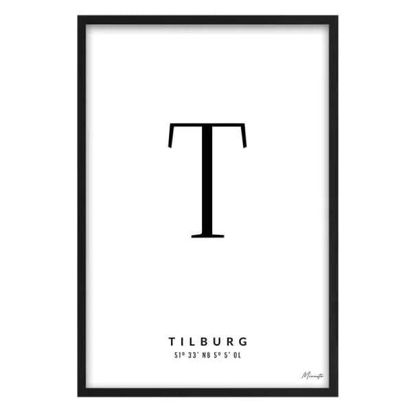 Letter T Tilburg