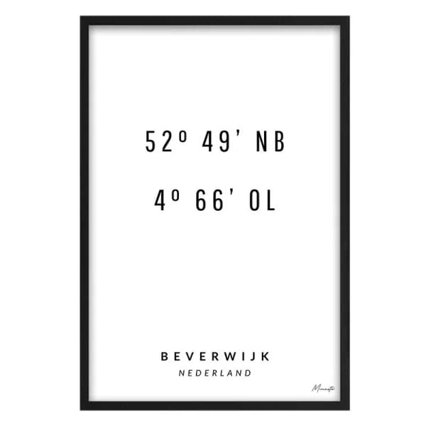 Coördinaten Beverwijk