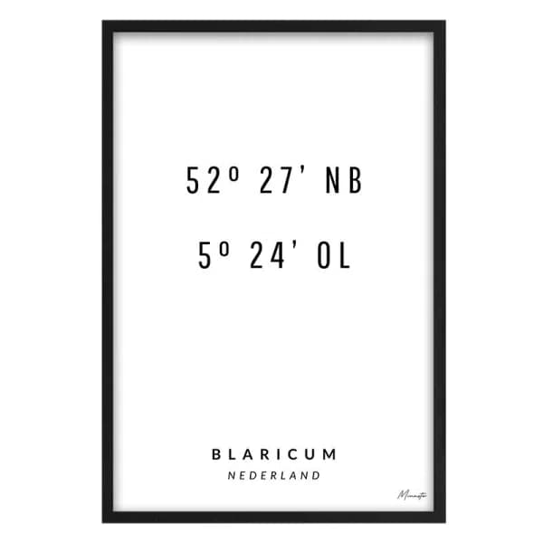 Coördinaten Blaricum