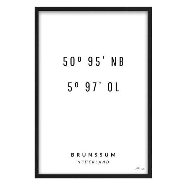 Coördinaten Brunssum