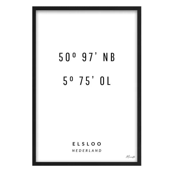 Coördinaten Elsloo
