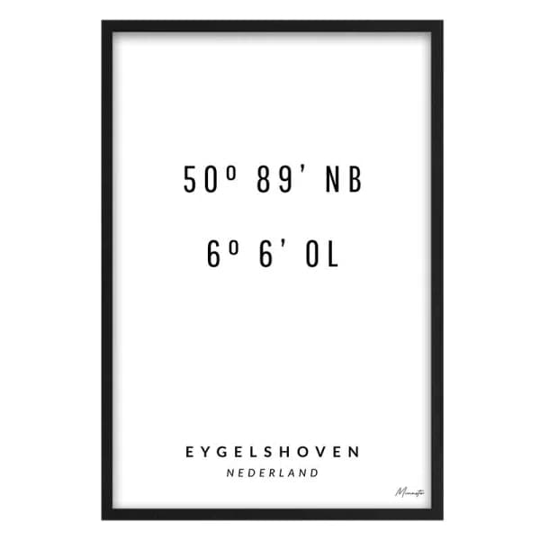 Coördinaten Eygelshoven