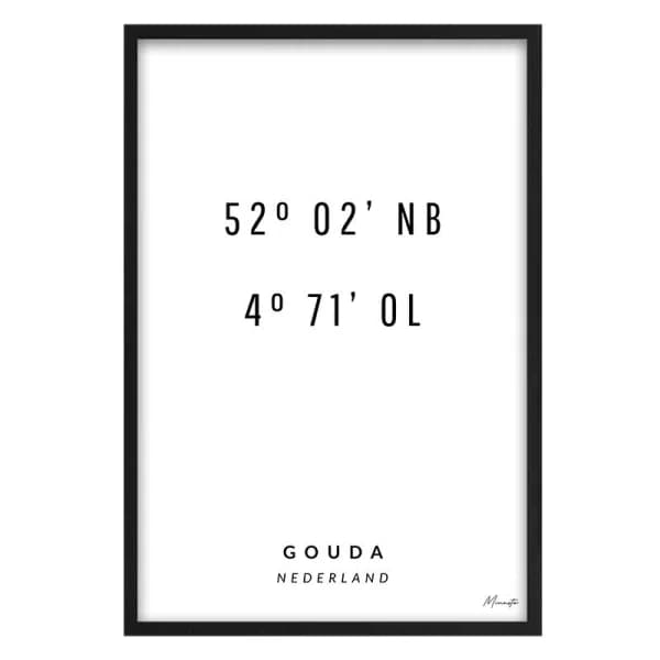 Coördinaten Gouda
