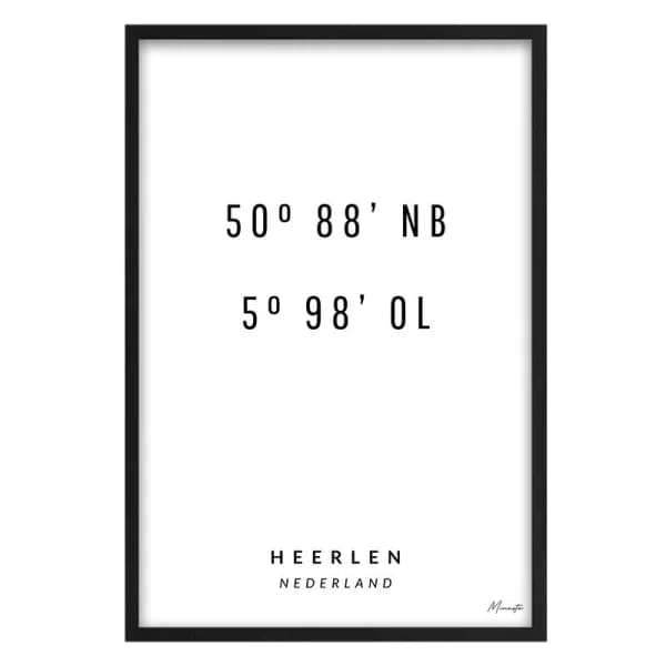 Coördinaten Heerlen