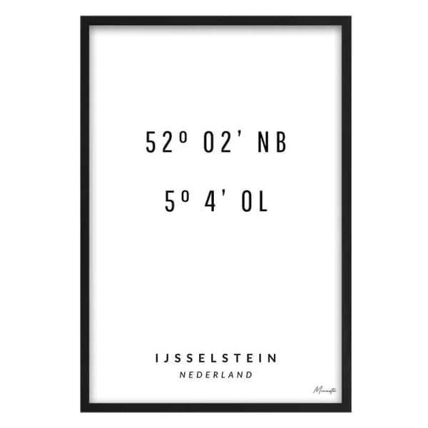 Coördinaten IJsselstein
