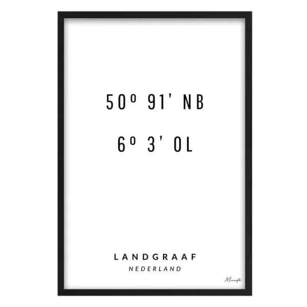 Coördinaten Landgraaf
