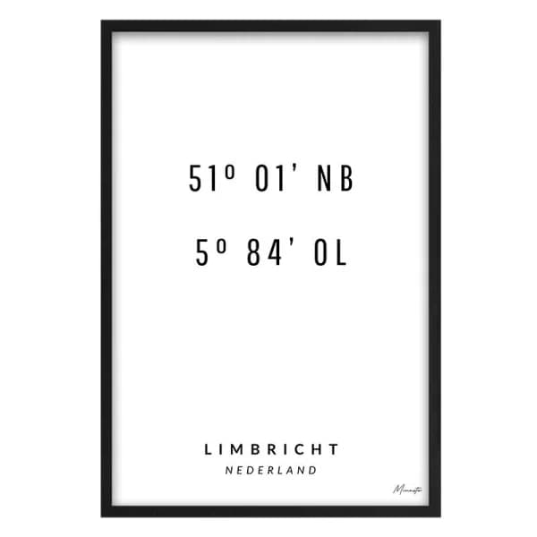 Coördinaten Limbricht
