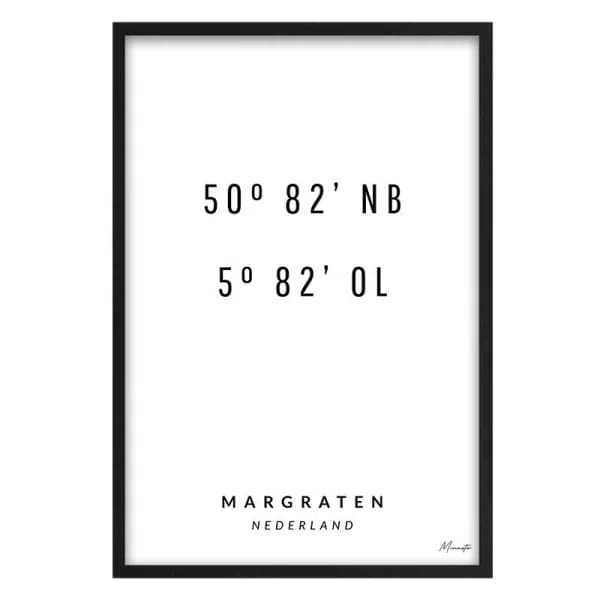 Coördinaten Margraten