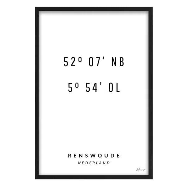 Coördinaten Renswoude