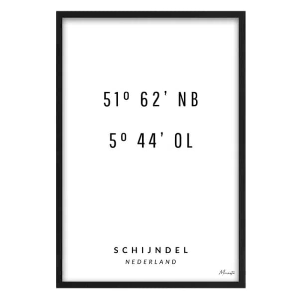 Coördinaten Schijndel