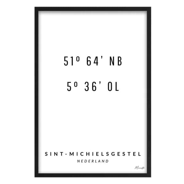 Coördinaten Sint-Michielsgestel