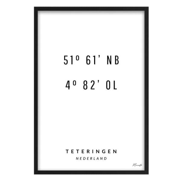 Coördinaten Teteringen