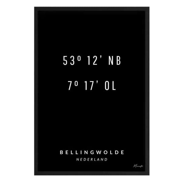 Coördinaten Bellingwolde