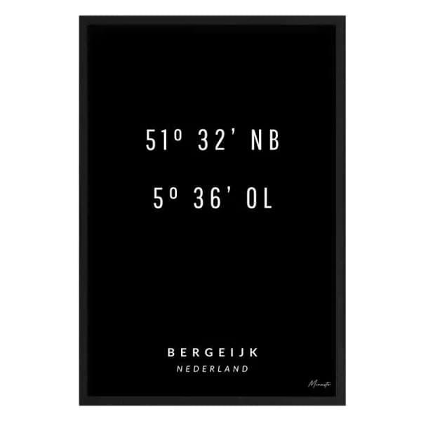 Coördinaten Bergeijk