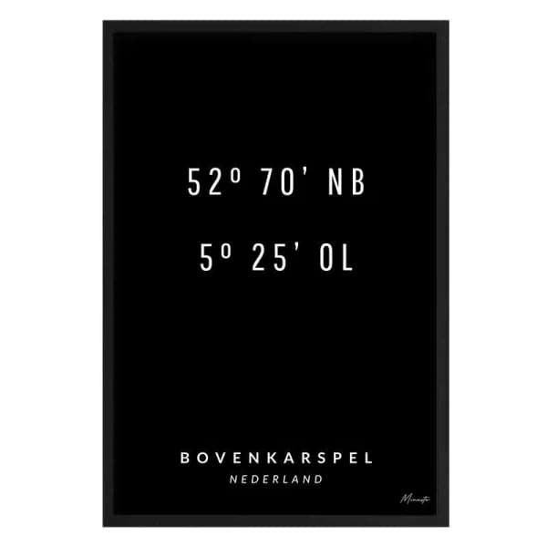 Coördinaten Bovenkarspel