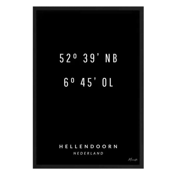 Coördinaten Hellendoorn