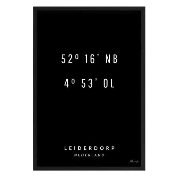 Coördinaten Leiderdorp