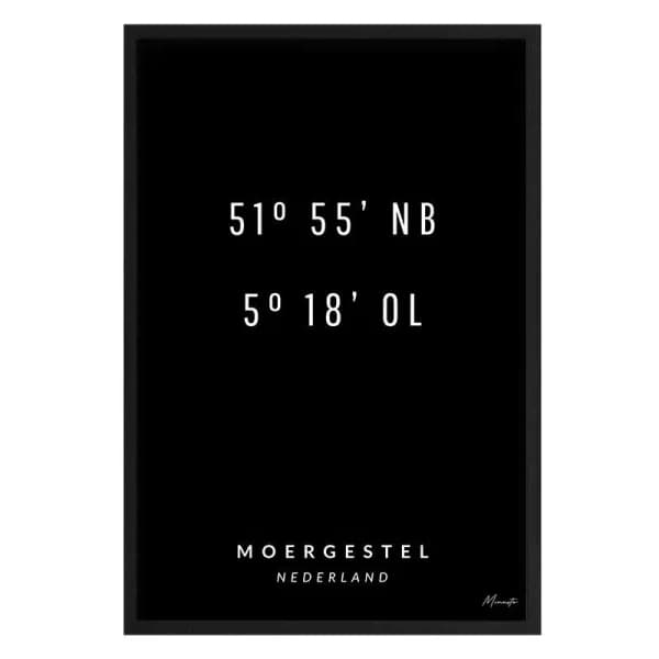 Coördinaten Moergestel