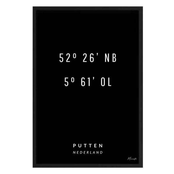 Coördinaten Putten