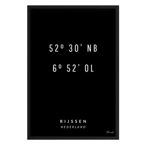Coördinaten Rijssen
