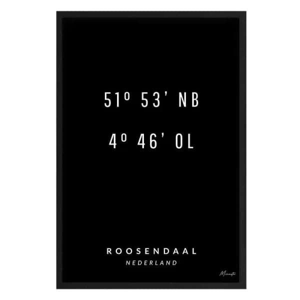 Coördinaten Roosendaal