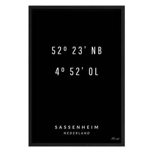 Coördinaten Sassenheim