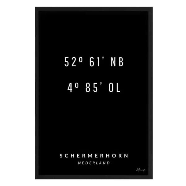 Coördinaten Schermerhorn
