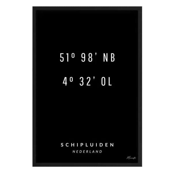 Coördinaten Schipluiden