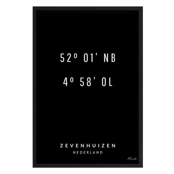 Coördinaten Zevenhuizen