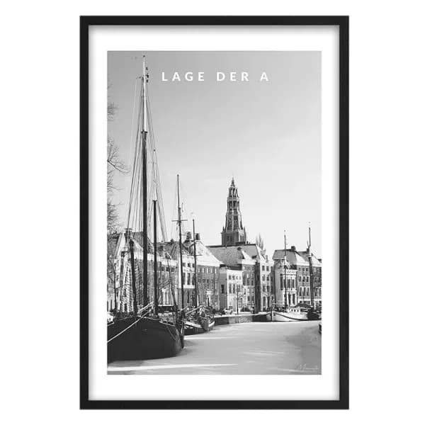 Lage der A Groningen