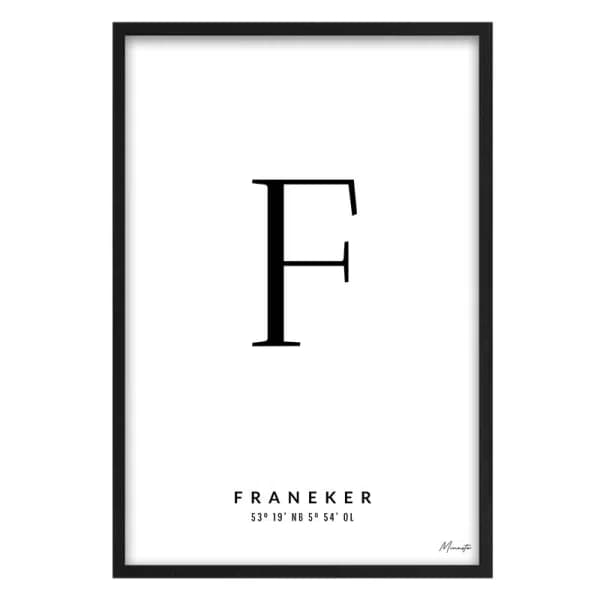 Letter F Franeker