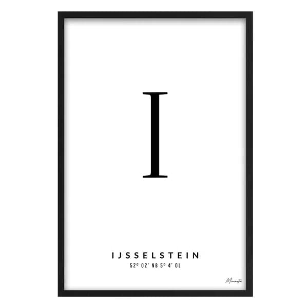 Letter I IJsselstein