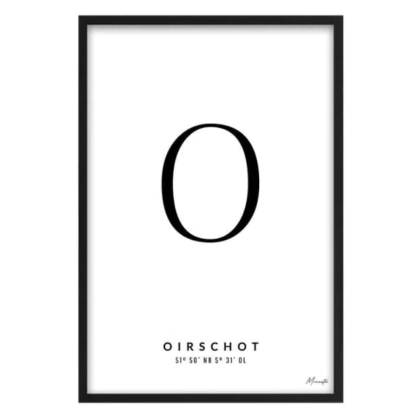 Letter O Oirschot