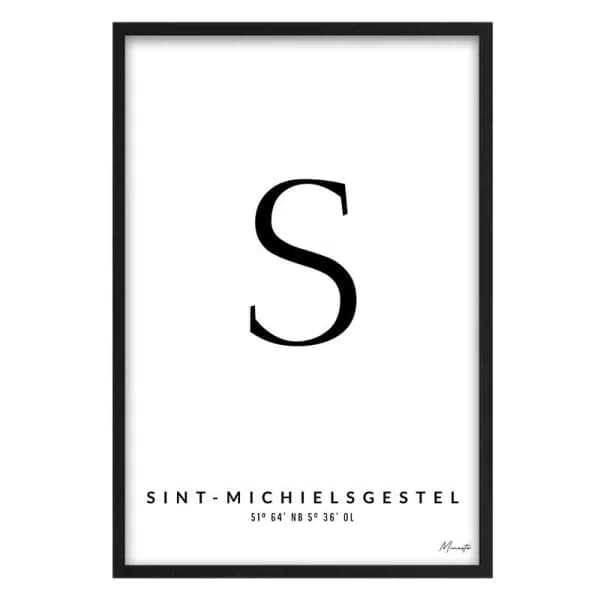 Letter S Sint-Michielsgestel