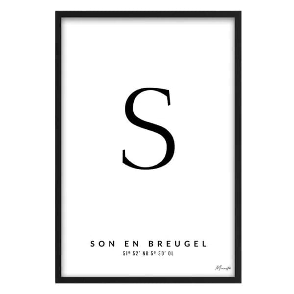 Letter S Son en Breugel