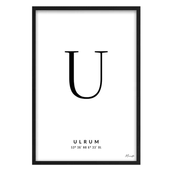 Letter U Ulrum