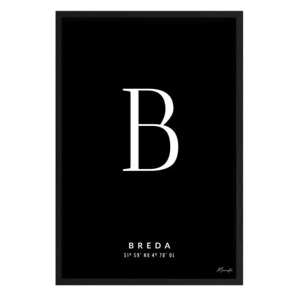 Letter B Breda