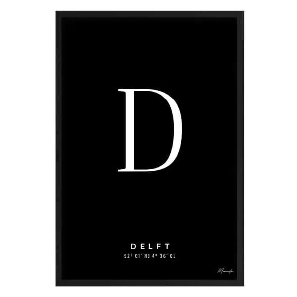 Letter D Delft