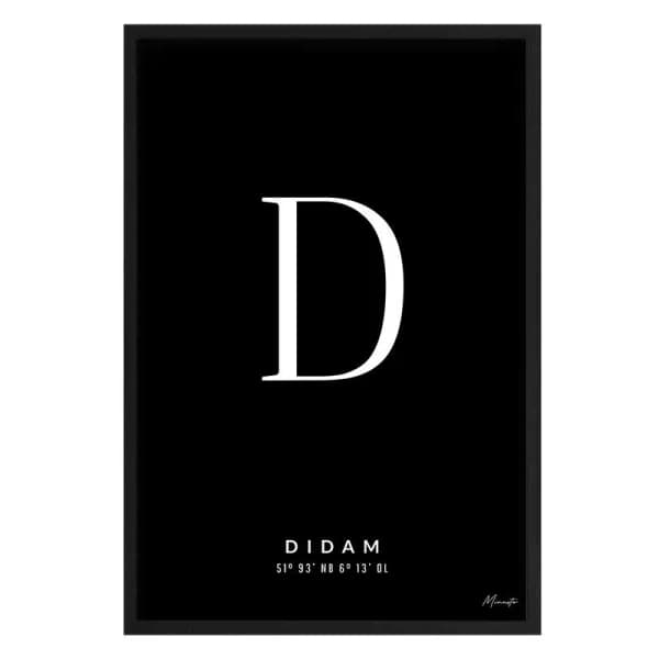 Letter D Didam