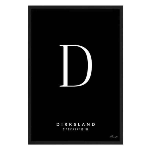 Letter D Dirksland