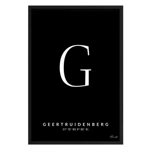 Letter G Geertruidenberg