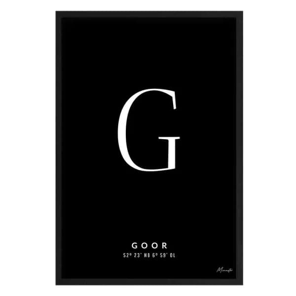 Letter G Goor