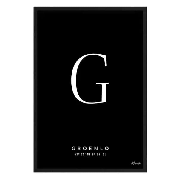 Letter G Groenlo